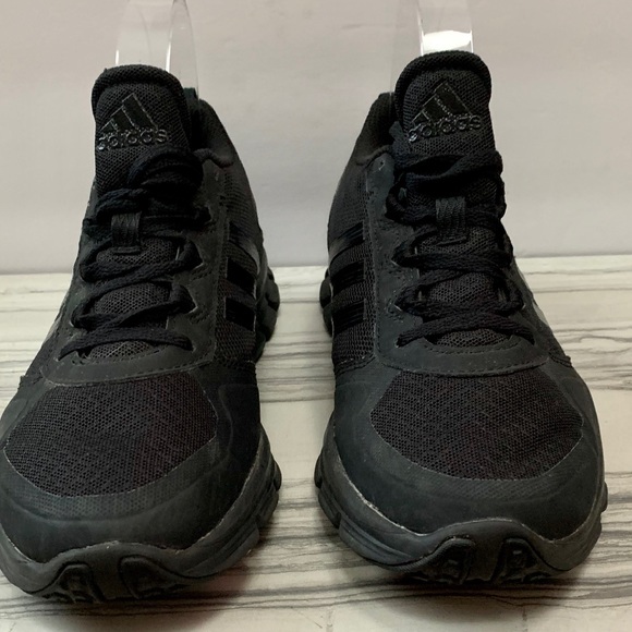 Adidas Men’s Triple Black Running Shoes Sz. 6.5 - Picture 4 of 7